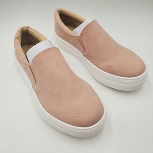 Soda Flat Women Shoes Slip On Loafers Casual Sneakers cobra pink